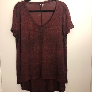 H&M Hi-low Hem Top